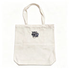 Classic Canvas Tote Bag：Custom Pet Embroidery, Personalized Cool Cat & Dog Portrait Shopping Bag, Large Capacity Shoulder Bag for Pet Lovers