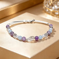 Colorful Natural Crystal Pet Collars | 4 Gemstone Shades For Cats & Small Dogs
