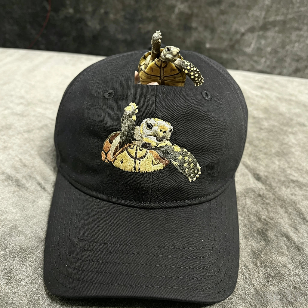 Classic Baseball Cap: Custom Pet Portrait Embroidery, Personalized Dad Hat with Cat & Dog Photos, Adjustable Vintage Casual Cap for Pet Lovers