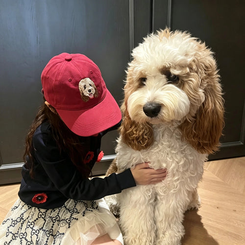 Classic Baseball Cap: Custom Pet Portrait Embroidery, Personalized Dad Hat with Cat & Dog Photos, Adjustable Vintage Casual Cap for Pet Lovers
