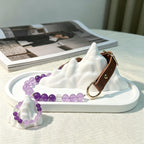 Amethyst Pet Collar & Owner Bracelet Set | Anxiety Relief, Stress Healing & Emotional Bonding