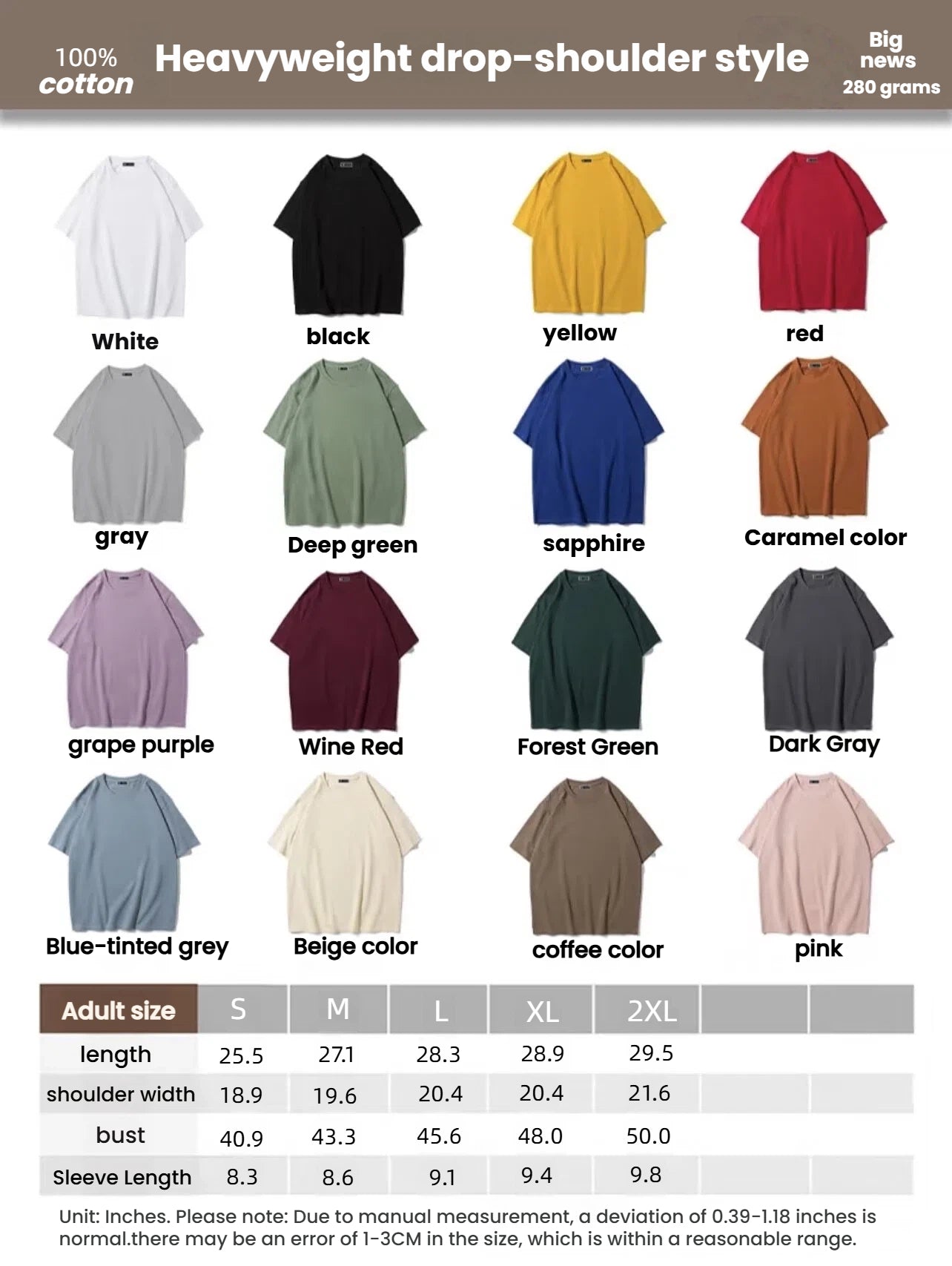 Drop shoulder T-shirt：Heartfelt Pure Cotton Short-Sleeve T-Shirt with Custom Pet Embroidery. Featuring exquisite, hand-stitched pet portraits, this is the perfect birthday or holiday gift for any pet lover.