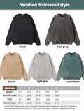 Washed Cotton Crewneck Sweatshirt: Personalized Pet Embroidery, Hand-Stitched Pet Portrait with Custom Name, Unisex Top