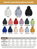 Classic Hoodie: A soft, warm cotton hoodie featuring a hand-stitched, custom pet embroidery made with love. It's the perfect gift for pet parents' birthdays or Christmas.