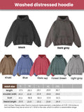 Washed Hoodie: Upload Your Cat or Dog Photo for a Custom Embroidered Hoodie, Hand-Sewn Pet Portrait Pullover