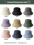 Casual Bucket Hat: Cat & Dog Embroidered Wide-Brim Bucket Hat, Pet Memorial Everyday Wear, Embroider Your Cute Furry Friend on a Soft Bucket Hat!