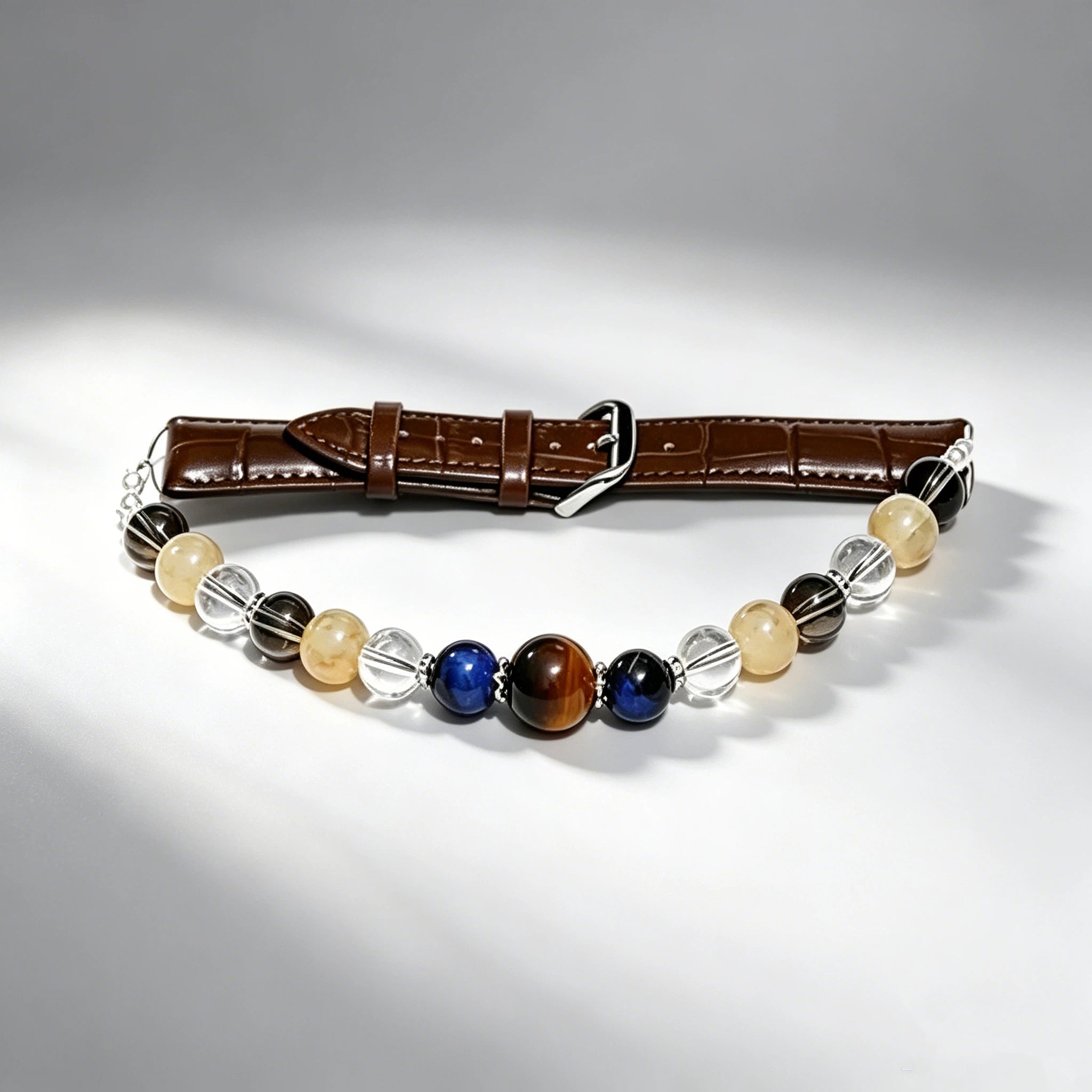 Colorful Natural Crystal Pet Collars | 4 Gemstone Shades For Cats & Small Dogs