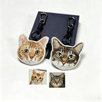 Custom pet felt & leather keychains – simply upload a photo of your furry friend to create a one-of-a-kind keepsake. The most heartfelt personalized gift for any pet parent!