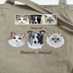 Casual shopping bag：Custom Pet Photo Embroidery, Versatile Multi-Color Women's Handbag, Large Capacity Everyday Shopping Shoulder Bag